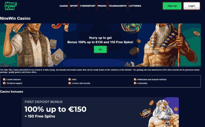 Introduction to ninewin casino